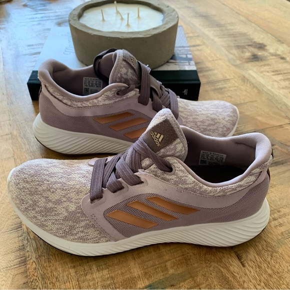 Adidas Women's Edge Lux 3 Running Shoe Soft Vision Copper metallic Vision Sz 7.5 - Picture 2 of 12